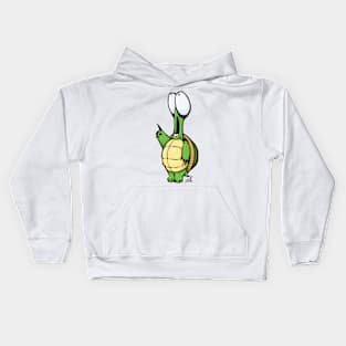 Frightened Turtle Kids Hoodie